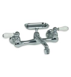 American Standard 7295252.002 Heritage 2-Handle Wall-Mount Kitchen Faucet with Soap Dish