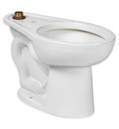American Standard 3464001.020 Madera 1.1-1.6 GPF ADA EverClean Universal Flushometer Toilet and Back Spud with Slotted Rim for Bedpan