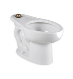 American Standard 3248001.020 Madera 1.1-1.6 GPF ADA Universal Flushometer Toilet and Top Spud with Slotted Rim for Bedpan Holding