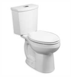 American Standard 2886218 H2Option Dual Flush Right Height Elongated Unlined Tank 0.92/1.28 gpf Toilet