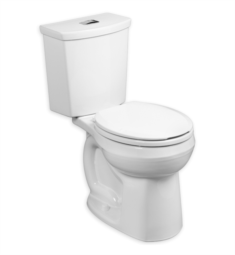 American Standard 2889218 H2Option Dual Flush Round Front Unlined Tank 0.92/1.28 gpf Toilet
