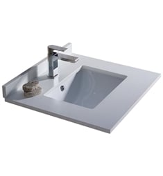 Fresca FCT2024WH-U Oxford 24" White Countertop with Undermount Sink
