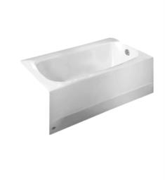 American Standard 2461002 Cambridge 60 Inch by 32 Inch Integral Apron Bathtub with Right Hand Drain