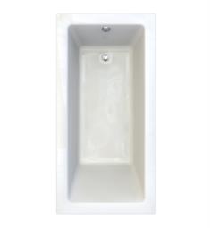 American Standard 2940002.020 Studio 72 Inch by 36 Inch Customizable Bathtub with Zero-Edge Profile in White
