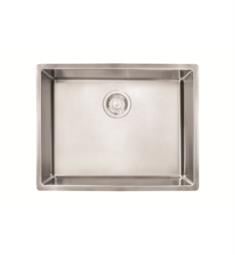 Franke CUX11021 Cube 22 3/4" Stainless Steel Single Basin Undermount Kitchen Sink