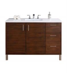 James Martin 850-V48-AWT Metropolitan 47 7/8" Freestanding Single Bathroom Vanity in American Walnut