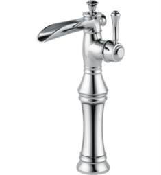 Delta 798LF Cassidy 11 5/8" Single Handle Channel Vessel Bathroom Faucet