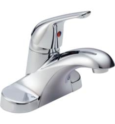 Delta B501LF Foundations 7 1/8" Single Handle Centerset Bathroom Faucet - Less Pop-Up in Chrome