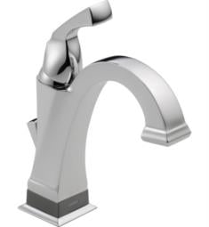 Delta 551T Dryden 8 1/4" Single Handle Bathroom Sink Faucet with Touch2O.xt Technology
