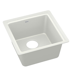 Elkay ELX1616 Quartz Luxe 15 3/4" Single Bowl Drop In/Undermount Bar/Prep Kitchen Sink