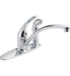 Delta B3310LF Foundations 8 3/8" Single Handle Kitchen Faucet with Integral Sprayer