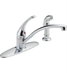 Delta B4410LF Foundations 8 3/8" Single Handle Kitchen Faucet with Side Spray