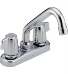 Delta 2133LF Classic 6 3/8" Double Handle Centerset Laundry Faucet in Chrome