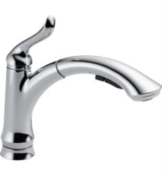 Delta 4353 Linden 11 3/8" Single Handle Water Efficient Pull-Out Kitchen Faucet