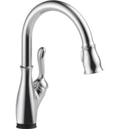 Delta 9178T Leland 15 3/8" Single Handle Pull-Down Kitchen Faucet with Touch2O Technology