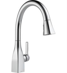 Delta 9183 Mateo 15 1/2" Single Handle Pull-Down Kitchen Faucet with ShieldSpray Technology