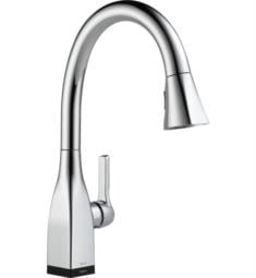 Delta 9183T Mateo 16" Single Handle Pull-Down Kitchen Faucet with Touch2O Technology