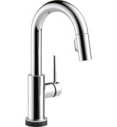 Delta 9959T Trinsic 14" Single Handle Pull-Down Bar/Prep Faucet with Touch2O Technology