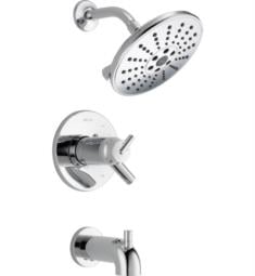 Delta T17T459 Trinsic TempAssure 17T Series Thermostatic Tub and Shower Trim with Multi Function Showerhead