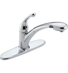 Delta 470-WE-DST Signature 10" Single Handle Pull-Out Water-Efficient Kitchen Faucet in Chrome