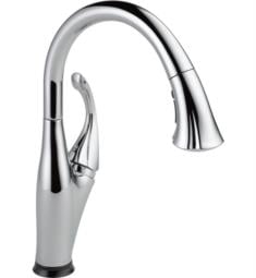 Delta 9192TDST Addison 15 5/8" Single Handle Pull-Down Kitchen Faucet with Touch2O Technology