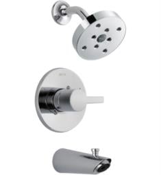 Delta T14461 Compel Monitor 14 Series Pressure Balanced Tub and Shower Faucet Trim with H2Okinetic Technology