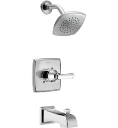 Delta T14464 Ashlyn Monitor 14 Series Pressure Balanced Tub and Shower Faucet Trim with Single Function Showerhead