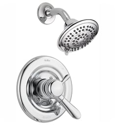 Delta T17238 Lahara Monitor 17 Series Dual Function Pressure Balanced Shower Trim with Multi Function Showerhead