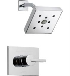 Delta T14253H2O Vero 14 Series Pressure Balanced Shower Trim with Single Function Showerhead and H20Kinetic Technology