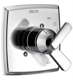 Delta T17064 Ashlyn 6" Monitor 17 Series Dual Function Pressure Balanced Valve Trim with Integrated Volume Control