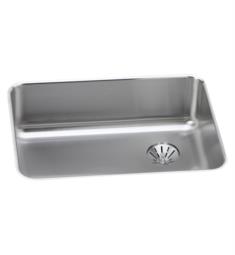 Elkay ELUH2317RPD Lustertone Classic 25 1/2" Single Bowl Undermount Stainless Steel Kitchen Sink in Lustrous Satin
