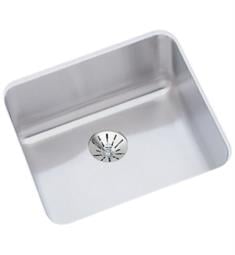 Elkay ELUH1212PD Gourmet 14 1/2" Single Bowl Undermount Stainless Steel Kitchen Sink with Perfect Drain