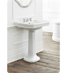 Cheviot 511-20-WH Mayfair 20" Pedestal Single Bowl Bathroom Sink in White