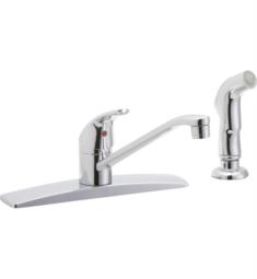 Elkay LK2478CR Everyday 5 7/8" Single Handle Deck Mounted Kitchen Faucet with Side Spray in Chrome