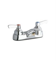 Elkay LK402 2 1/2" Double Handle Centerset Integral Spout Bathroom Sink Faucet in Chrome