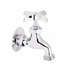 Elkay LK69CH 2 1/8" Single Handle Wall Mount Commercial Service/Utility Faucet in Chrome
