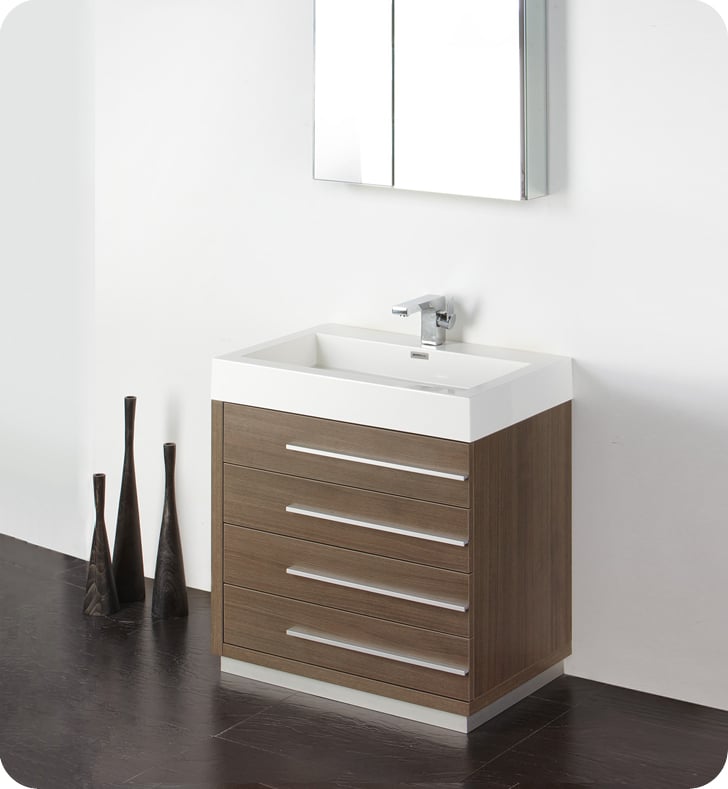 Modern Bathroom Vanity, 30 Inch High Vanity Cabinet