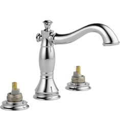 Delta 3597LF-LHP Cassidy 5 7/8" Two Handle Widespread Bathroom Faucet - Less Handles