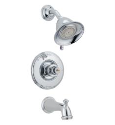 Delta T14455LHP Victorian Monitor 14 Series Tub and Shower Faucet Trim with Multi-Function Showerhead