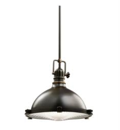 Kichler 2666 Hatteras Bay 1 Light 13 1/4" Incandescent Pendant with Dome Shaped Metal Shade