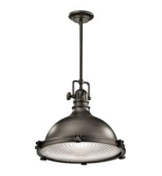 Kichler 2682 Hatteras Bay 1 Light 18" Incandescent Pendant with Dome Shaped Metal Shade