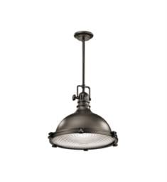Kichler 2691 Hatteras Bay 1 Light 23 3/4" Incandescent Pendant with Dome Shaped Metal Shade