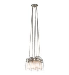 Kichler 42877 Brinley 6 Light Incandescent Pendant with Canning Jar Style Shade