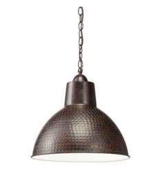 Kichler 78200 Missoula 1 Light Incandescent Pendant with Dome Shaped Metal Shade