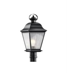 Kichler 9909 Mount Vernon 1 Light Incandescent Outdoor Post Mount Lantern