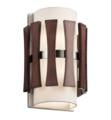 Kichler 43756AUB Cirus 2 Light Incandescent Wall Sconce in Auburn Stained