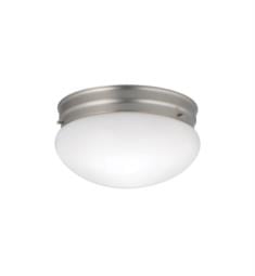 Kichler 209 Ceiling Space 2 Light Incandescent Flush Mount Ceiling Light with Bowl Shape Glass Shade