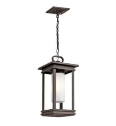 Kichler 49493RZ South Hope 1 Light Incandescent Outdoor Hanging Pendant in Rubbed Bronze