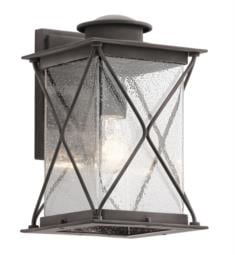 Kichler 49744WZC Argyle 1 Light 8" Outdoor Wall Sconce in Weathered Zinc