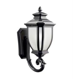 Kichler 9041 Salisbury 1 Light 19 1/4" Incandescent Outdoor Wall Sconce with Lantern Shaped Glass Shade